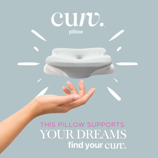 Curv Cervical Ergonomic Pillow: The Pillow Designed by Chiropractors for Your Spinal Curve